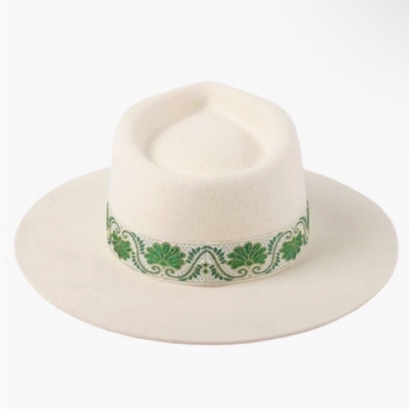 Lack Of Color Ivy Beverly Fedora Hat In White. NWT! Sz S (55cm) & M (57cm) - Picture 8 of 16